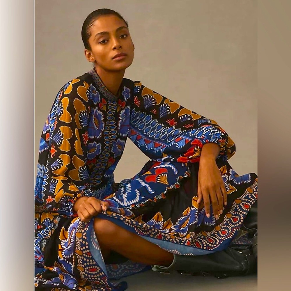 FARM Rio Ainika Multicolor Flowing Maxi Dress - Picture 8 of 12